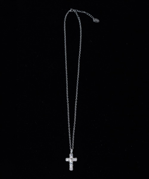 glamb(グラム)の「Odyssey Cross Necklace / オデッセイクロスネックレス(ネックレス・メンズ・ブラック/シルバー・FREE)」の6枚目の写真
