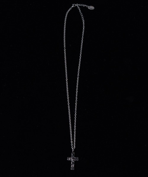 glamb(グラム)の「Odyssey Cross Necklace / オデッセイクロスネックレス(ネックレス・メンズ・ブラック/シルバー・FREE)」の7枚目の写真