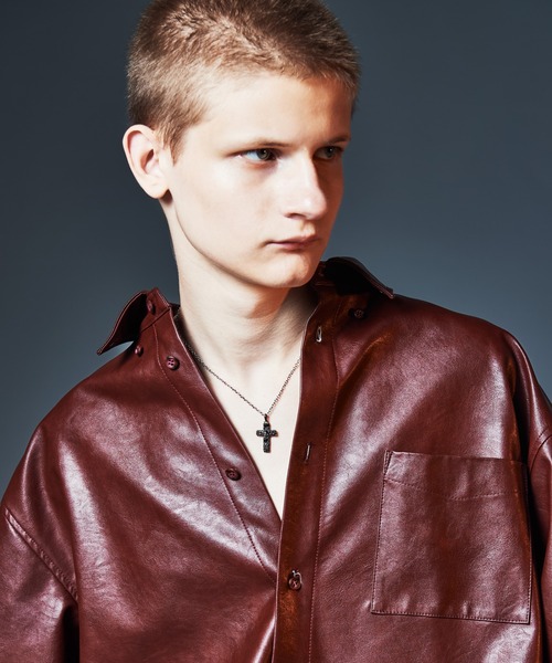 glamb(グラム)の「Odyssey Cross Necklace / オデッセイクロスネックレス(ネックレス・メンズ・ブラック/シルバー・FREE)」の17枚目の写真