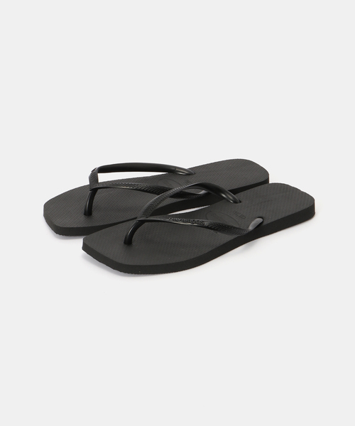 havaianas(ハワイアナス)の「havaianas/ ハワイアナス slim square(サンダル・レディース・ブラウン/ブラック・24cm/23cm/22cm/25cm)」の2枚目の写真