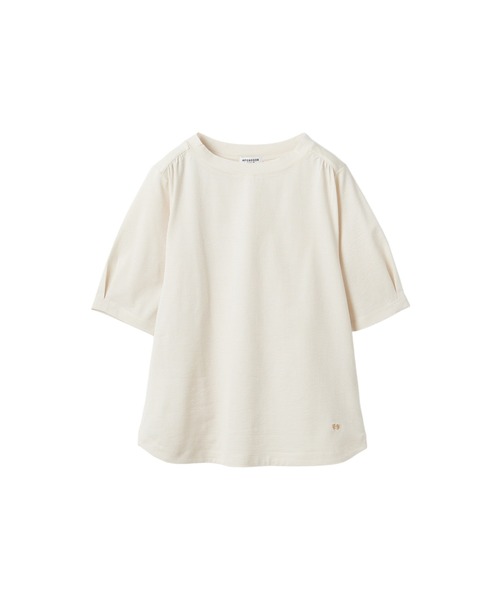 McGREGOR(マックレガー)の「【接触冷感】サッカーストライプTシャツ(Tシャツ/カットソー・レディース・グレー系その他/コーラル/ナチュラル・M/L)」の19枚目の写真