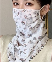 LUGG NAGG（ラグナグ）の「【LUGG NAGG/ラグナグ】花柄　日焼け対策　フェイスガード（マスク）」