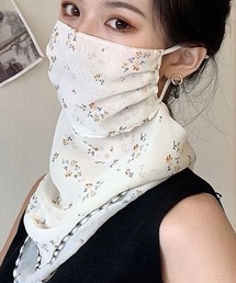 LUGG NAGG（ラグナグ）の「【LUGG NAGG/ラグナグ】花柄　日焼け対策　フェイスガード（マスク）」
