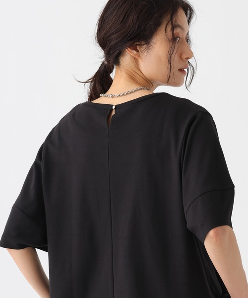 Elura(エルーラ)の「汗ジミ軽減ブラウスTシャツ/1032364(Tシャツ/カットソー・レディース・ボルドー/ブラック/ホワイト・FREE)」の18枚目の写真