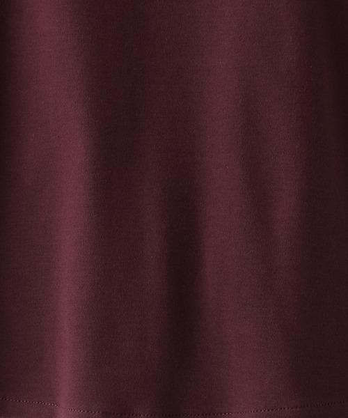 Elura(エルーラ)の「汗ジミ軽減ブラウスTシャツ/1032364(Tシャツ/カットソー・レディース・ボルドー/ブラック/ホワイト・FREE)」の4枚目の写真