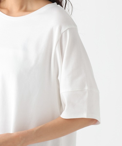 Elura(エルーラ)の「汗ジミ軽減ブラウスTシャツ/1032364(Tシャツ/カットソー・レディース・ボルドー/ブラック/ホワイト・FREE)」の8枚目の写真