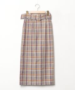 セール】MEDI STRAIN CHECK SKIRT（スカート）｜Ameri（アメリ）の
