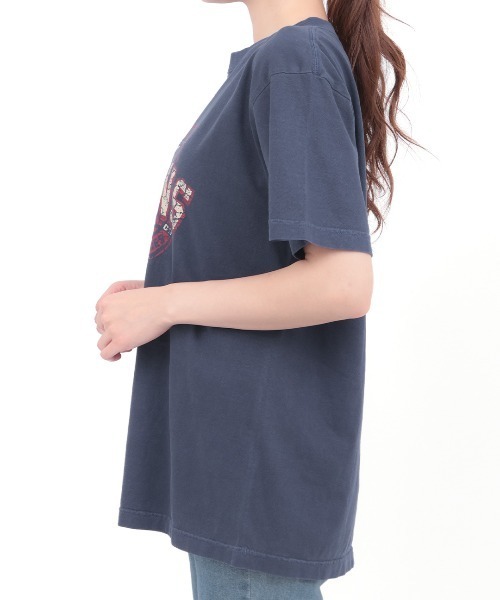 チチカカ(チチカカ)の「Orale! インカユニバーシティメイベンズTシャツ(Tシャツ/カットソー・レディース・レッド/ネイビー・FREE)」の7枚目の写真