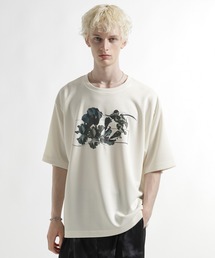 HARE | 【接触冷感】フラワープリントカット(HARE)(Tシャツ/カットソー)