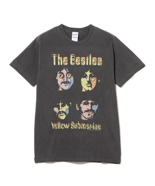 BEAMS（ビームス）の「【別注】JUNK FOOD / YELLOW SUB FACES FLEA MARKET TEE（Tシャツ/カットソー・メンズ・ブラック・MEDIUM/LARGE/X-LARGE）」の2枚目の写真