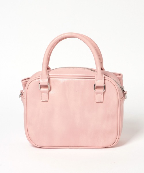 Heather(ヘザー)の「リボンボストンBAG 858448(ボストンバッグ・レディース・ブルー/ホワイト系その他/ピンク・ONE SIZE)」の7枚目の写真