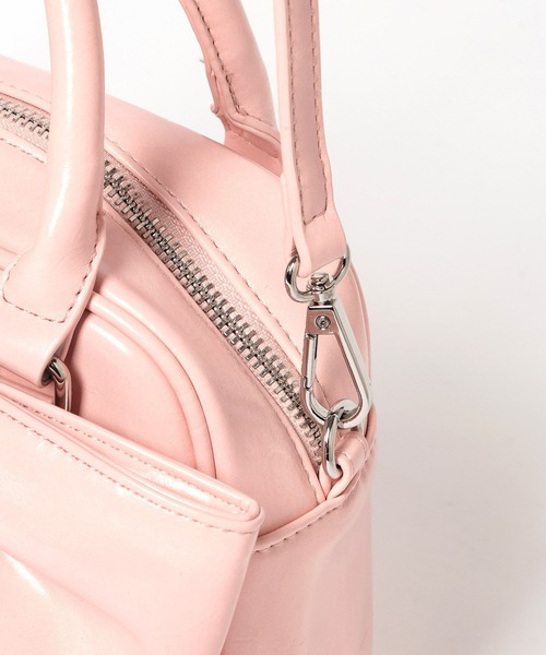 Heather(ヘザー)の「リボンボストンBAG 858448(ボストンバッグ・レディース・ブルー/ホワイト系その他/ピンク・ONE SIZE)」の13枚目の写真
