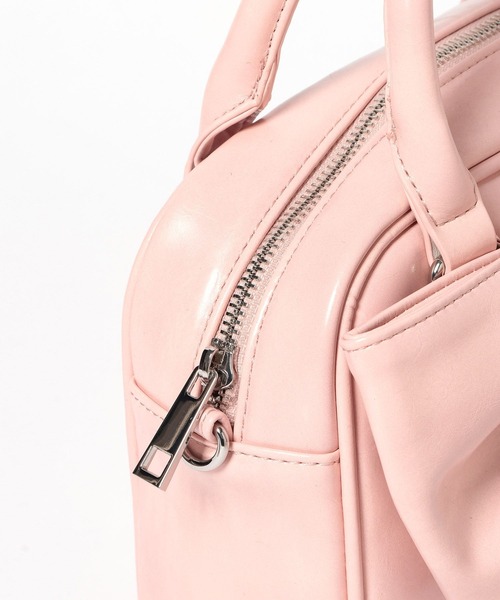 Heather(ヘザー)の「リボンボストンBAG 858448(ボストンバッグ・レディース・ブルー/ホワイト系その他/ピンク・ONE SIZE)」の14枚目の写真