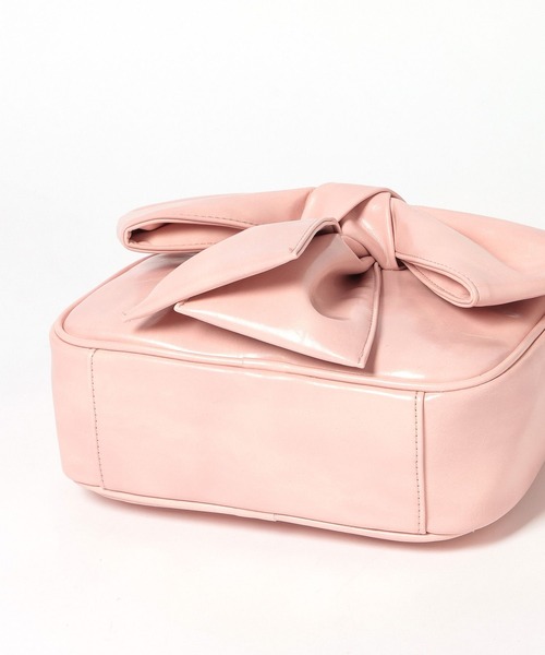 Heather(ヘザー)の「リボンボストンBAG 858448(ボストンバッグ・レディース・ブルー/ホワイト系その他/ピンク・ONE SIZE)」の16枚目の写真