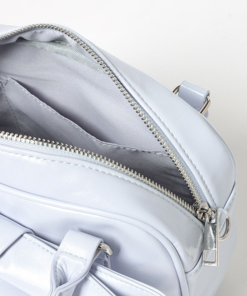 Heather(ヘザー)の「リボンボストンBAG 858448(ボストンバッグ・レディース・ブルー/ホワイト系その他/ピンク・ONE SIZE)」の19枚目の写真