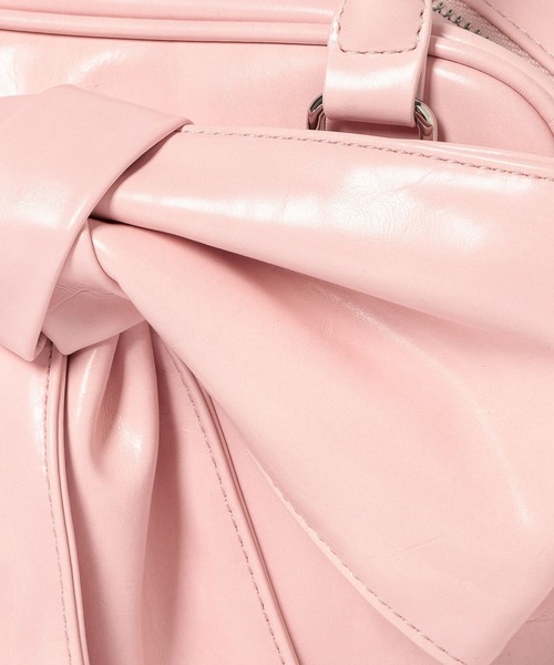 Heather(ヘザー)の「リボンボストンBAG 858448(ボストンバッグ・レディース・ブルー/ホワイト系その他/ピンク・ONE SIZE)」の21枚目の写真
