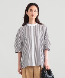 【10/01値下げ】フェミニン ハーフスリーブ ボリューム シャツ