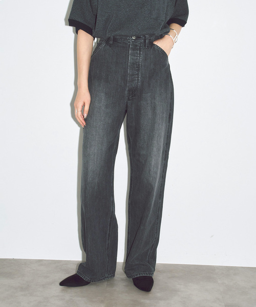 Lee(リー)の「LEE 別注 PAINTER PANTS:デニムパンツ(デニムパンツ・レディース・ブルー/ブラック・SMALL/MEDIUM)」の19枚目の写真