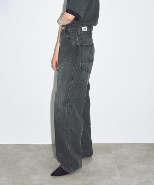 Lee(リー)の「LEE 別注 PAINTER PANTS:デニムパンツ(デニムパンツ・レディース・ブルー/ブラック・SMALL/MEDIUM)」の20枚目の写真