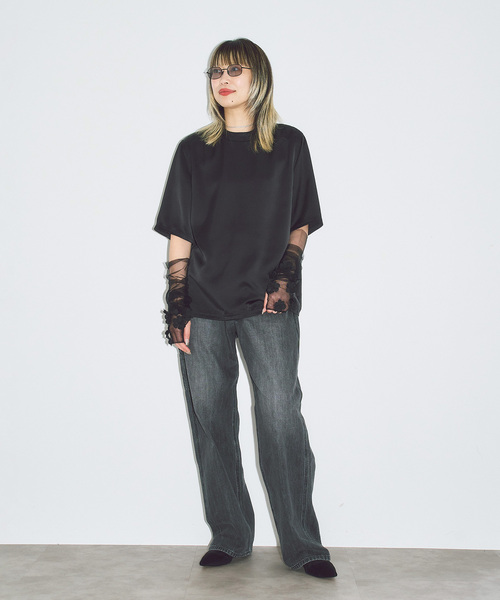 Lee(リー)の「LEE 別注 PAINTER PANTS:デニムパンツ(デニムパンツ・レディース・ブルー/ブラック・SMALL/MEDIUM)」の12枚目の写真