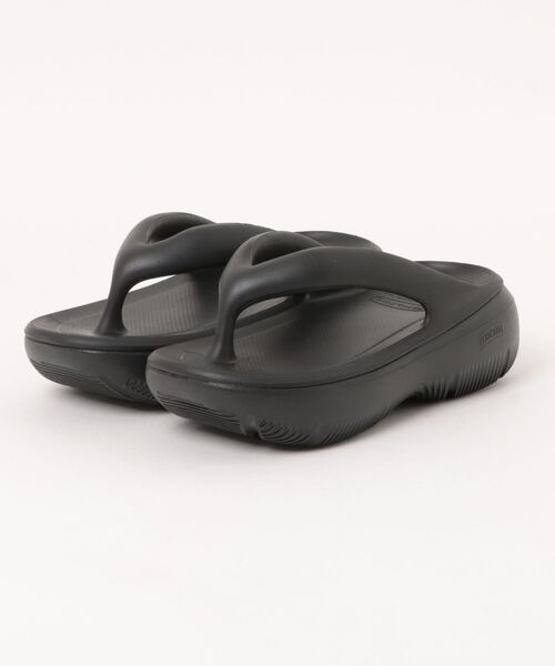 LITTLE UNION(リトルユニオン)の「【TAW&TOE】ZEROVITY Plumpy(サンダル・レディース・ブラック・24/25/23)」の1枚目の写真