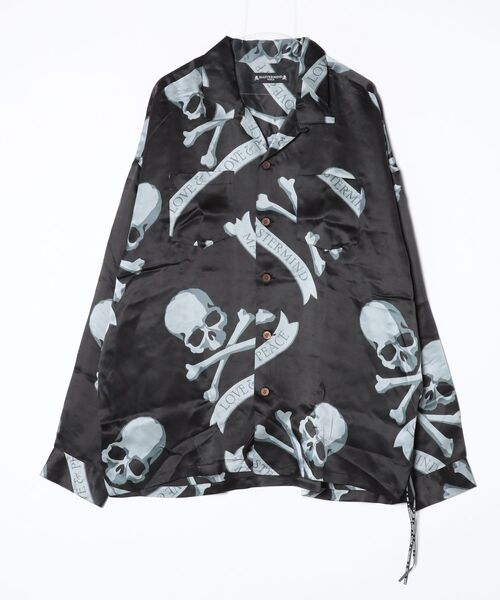 mastermind JAPAN(マスターマインド)の「TROPICAL SKULL LS SHIRT(シャツ/ブラウス・メンズ・ブラック系その他・XL)」の1枚目の写真
