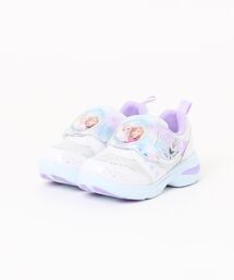 Disney ディズニー 【光る靴】アナと雪の女王 キッズ ライトアップシューズ 子供靴 ワンベルト スニーカー DN C1377LE
