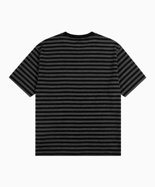 MOON FAIRY（ムーンフェアリー）の「ARCHストライプ半袖Tシャツ[ブラック]（Tシャツ/カットソー・レディース・その他・MEDIUM/LARGE/X-LARGE/SMALL）」の3枚目の写真