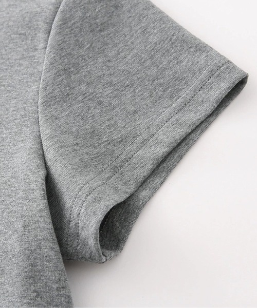LA POMME petit（ラポミ・プチ）の「Basic Gray Ribbon T（Tシャツ/カットソー・レディース・グレー・FREE）」の5枚目の写真