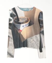 kotohayokozawa | FOOD GRAPHIC TOP TDX6A-GR01(Tシャツ/カットソー)