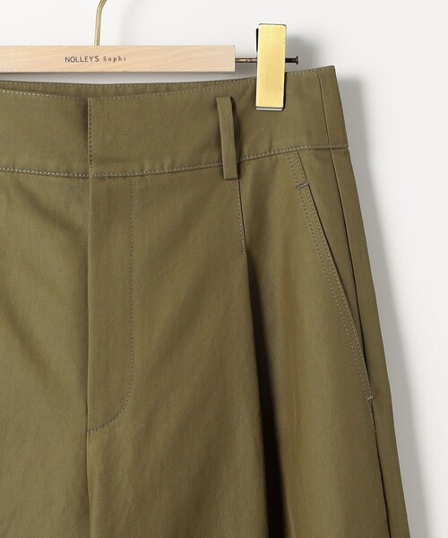 NOLLEY’S Sophi(ノーリーズソフィ)の「ウォッシャブルチノカーブパンツ(チノパンツ・レディース・オリーブ/キナリ・38/36/34)」の21枚目の写真