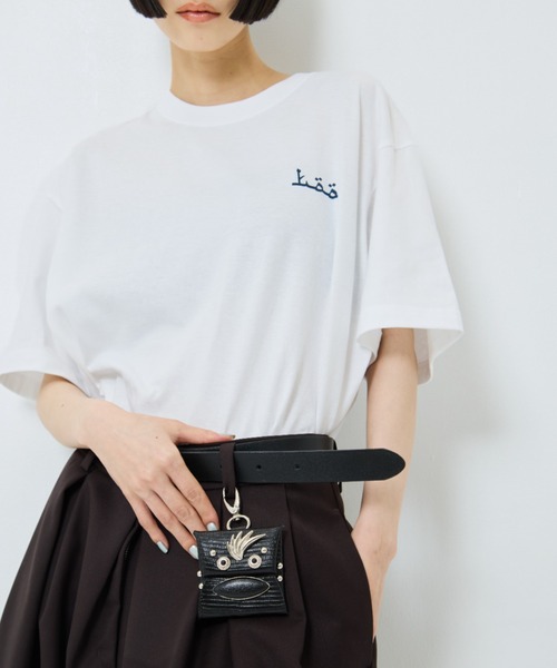 TOGA PULLA(トーガ プルラ)の「【TOGA PULLA/トーガプルラ】Pouch charm BOO/ポーチチャームブー/コインケース(コインケース・レディース・ブラック/イエロー・FREE)」の3枚目の写真
