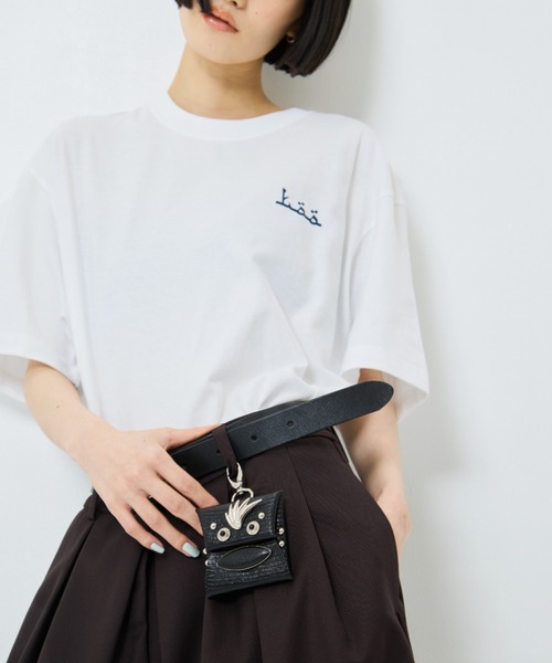 TOGA PULLA(トーガ プルラ)の「【TOGA PULLA/トーガプルラ】Pouch charm BOO/ポーチチャームブー/コインケース(コインケース・レディース・ブラック/イエロー・FREE)」の4枚目の写真