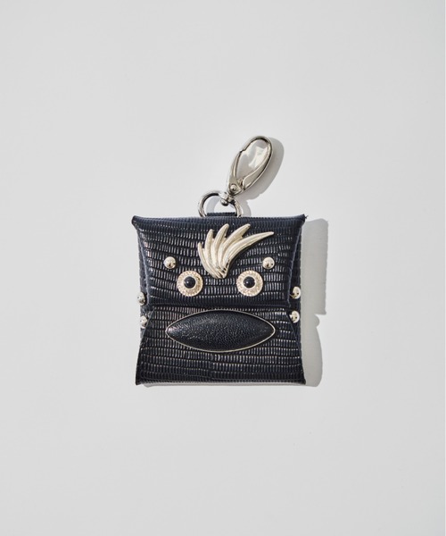 TOGA PULLA(トーガ プルラ)の「【TOGA PULLA/トーガプルラ】Pouch charm BOO/ポーチチャームブー/コインケース(コインケース・レディース・ブラック/イエロー・FREE)」の5枚目の写真