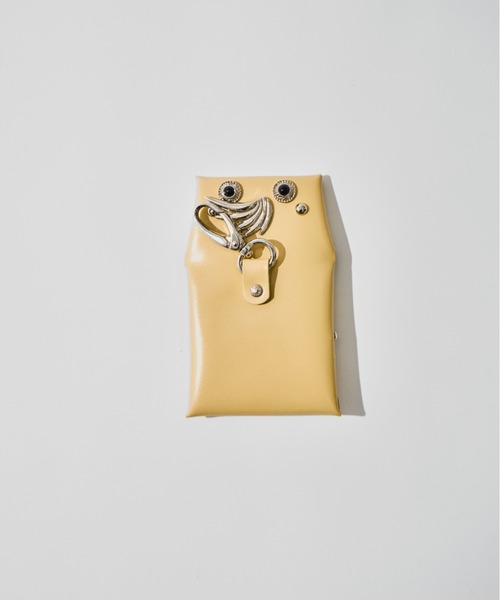 TOGA PULLA(トーガ プルラ)の「【TOGA PULLA/トーガプルラ】Pouch charm BOO/ポーチチャームブー/コインケース(コインケース・レディース・ブラック/イエロー・FREE)」の9枚目の写真