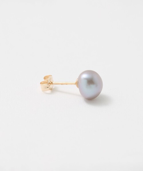 Steven Alan(スティーブンアラン)の「<Toile> PEARL STUD EARRING GRAY/シングルピアス(ピアス(片耳用)・レディース・ダークグレー・FREE)」の3枚目の写真