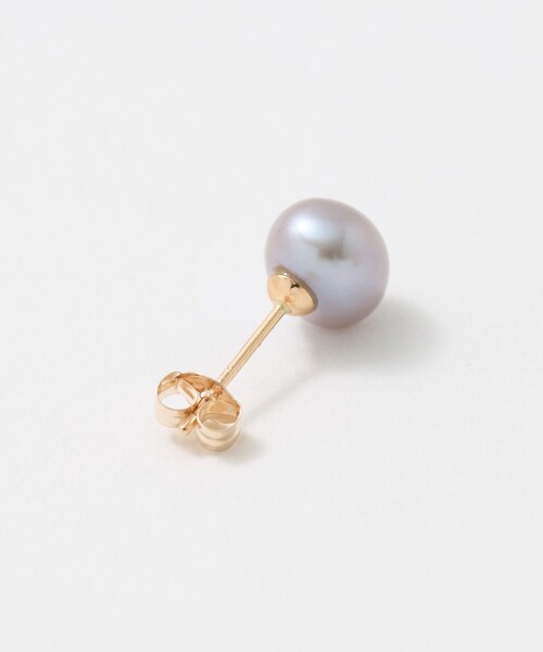 Steven Alan(スティーブンアラン)の「<Toile> PEARL STUD EARRING GRAY/シングルピアス(ピアス(片耳用)・レディース・ダークグレー・FREE)」の10枚目の写真