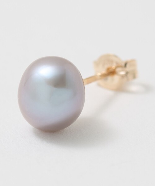 Steven Alan(スティーブンアラン)の「<Toile> PEARL STUD EARRING GRAY/シングルピアス(ピアス(片耳用)・レディース・ダークグレー・FREE)」の11枚目の写真