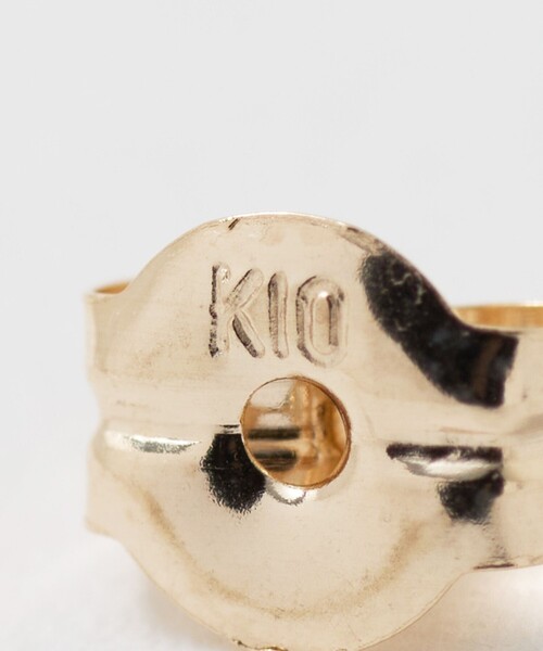 Steven Alan(スティーブンアラン)の「<Toile> PEARL STUD EARRING GRAY/シングルピアス(ピアス(片耳用)・レディース・ダークグレー・FREE)」の4枚目の写真