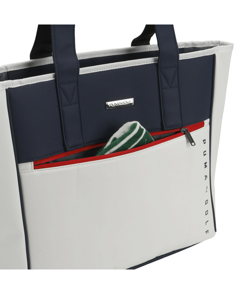 PUMA(プーマ)の「PUMA プーマ ユニセックス ゴルフ ベーシックロゴ トートバッグ 19L(ボストンバッグ・メンズ・ホワイト/ブラック・フリー)」の8枚目の写真