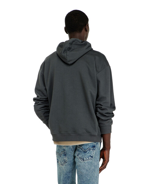 DIESEL(ディーゼル)の「メンズ プルオーバーパーカー S-NORM-HOOD-AA2(パーカー・メンズ・ブラウン/グレー・X-SMALL/SMALL/MEDIUM/LARGE/X-LARGE/XX-LARGE/XXX-LARGE)」の8枚目の写真