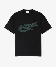 ビッグワニグラフィックプリントTシャツ