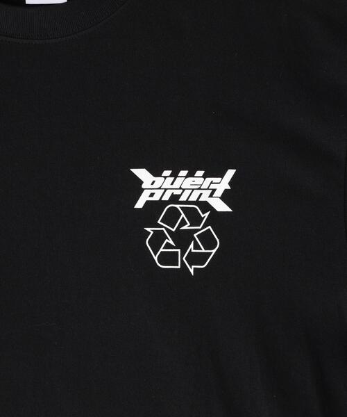 over print（オーバープリント）の「overprint/オーバープリント/別注SO WHAT TEE（Tシャツ/カットソー・レディース・ホワイト/ブラック・XL/S/M/L）」の5枚目の写真