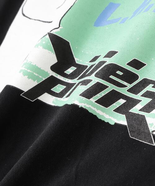over print（オーバープリント）の「overprint/オーバープリント/別注SO WHAT TEE（Tシャツ/カットソー・レディース・ホワイト/ブラック・XL/S/M/L）」の9枚目の写真