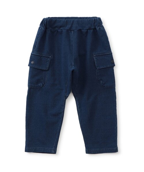 F.O.KIDS(エフオーキッズ)の「サイドポケットカットソーパンツ(その他パンツ・キッズ・ブラウン/インディゴブルー/チャコール/カーキ・130/120/80/90/100/110/140)」の4枚目の写真