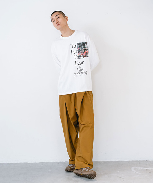 yoshiokubo(ヨシオクボ)の「yoshiokubo ヨシオクボ / RUNNER FILM PK L/S T ランナーフィルムポケットロンT / YKF26111(Tシャツ/カットソー・メンズ・ブラック/ホワイト・1/3/2)」の10枚目の写真