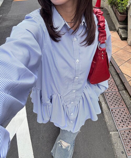 [WEB限定] Звёздный свитшот Weave Full-hem — футболка-конструктор