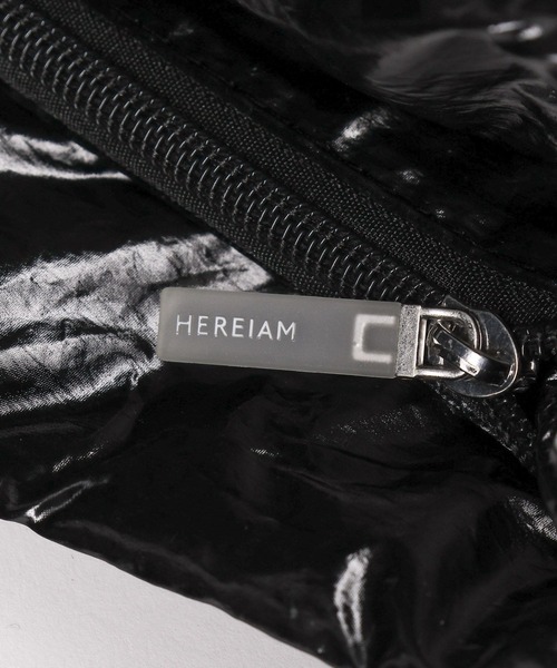 HEREIAM(ヘレイアム)の「【HEREIAM】リフレクションBIGトート(トートバッグ・レディース・ブラック/アイボリー・FREE)」の22枚目の写真