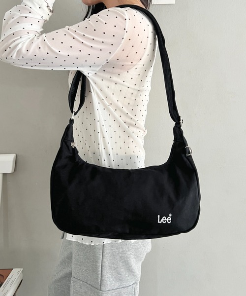Lee(リー)の「Lee.ワークポケット キャンバスショルダーバッグ.ユニセックス(ショルダーバッグ・レディース・ブラック/グレー/オフホワイト・FREE)」の14枚目の写真