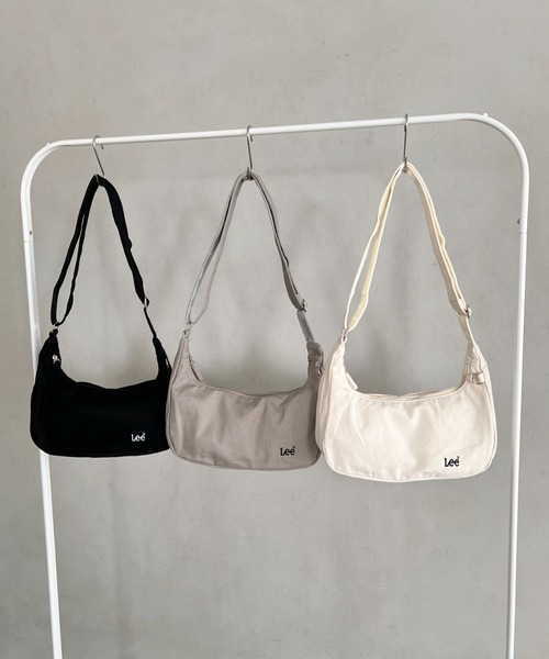 Lee(リー)の「Lee.ワークポケット キャンバスショルダーバッグ.ユニセックス(ショルダーバッグ・レディース・ブラック/グレー/オフホワイト・FREE)」の11枚目の写真
